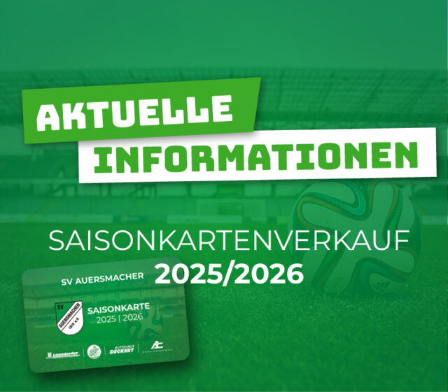 Saisonkarte 2025 – 2026