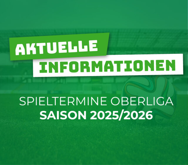 Spieltermine Oberliga Rheinland-Pfalz/Saar Saison 2025/2026