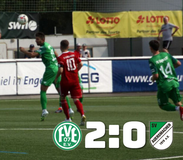 FV Engers – SV Auersmacher 2:0 (1:0)