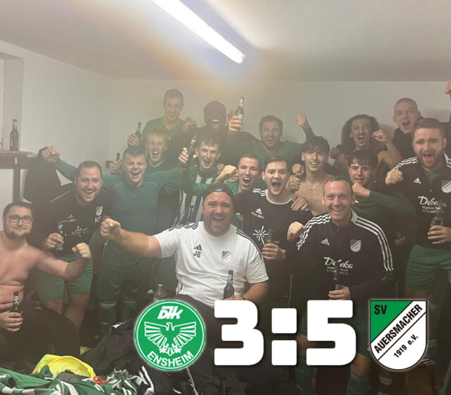 DJK Ensheim – SV Auersmacher Dritt 3:5 (2:1)