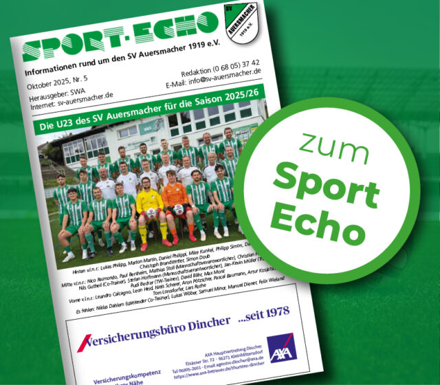 Sport Echo – Ausgabe 05-2025
