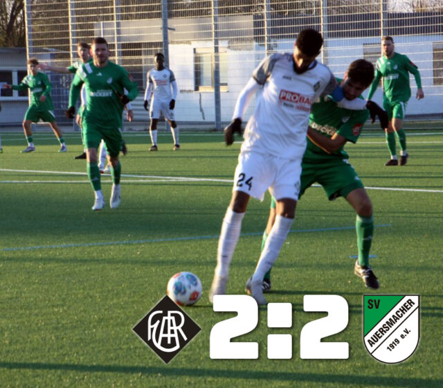 FC Arminia Ludwigshafen – SV Auersmacher 2:2 (2:0)