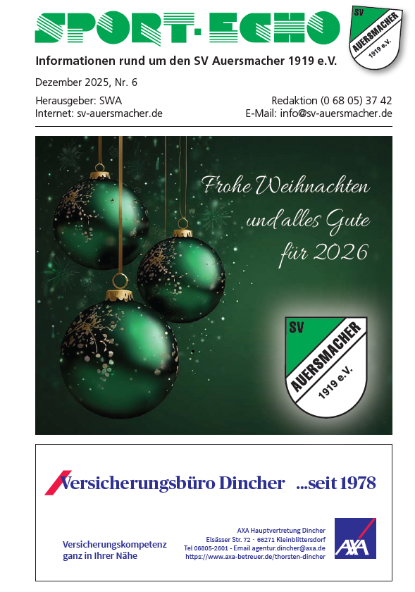 Sport Echo – Ausgabe 06-2025