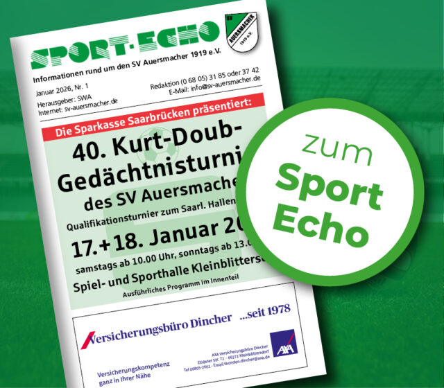 Sport Echo – Ausgabe 01-2026