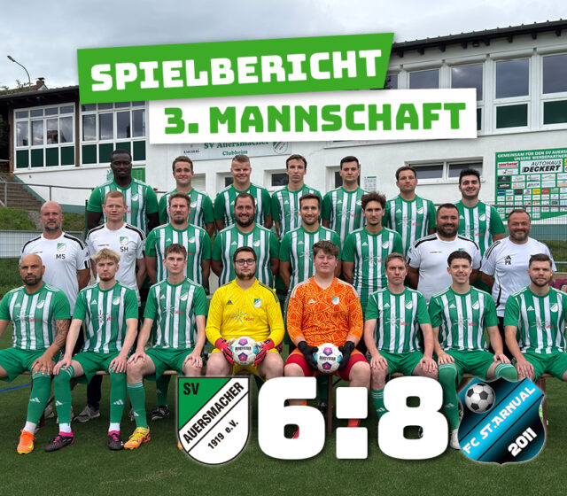 SV Auersmacher Dritt – FC St. Arnual 6:8 (3:3)