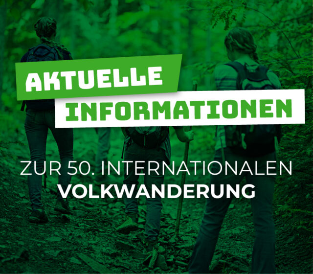 50. Internationale Volkswanderung in Auersmacher – Jubiläumswanderung