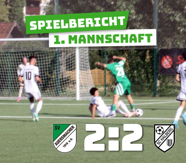 SV Auersmacher – SC Halberg Brebach 2:2