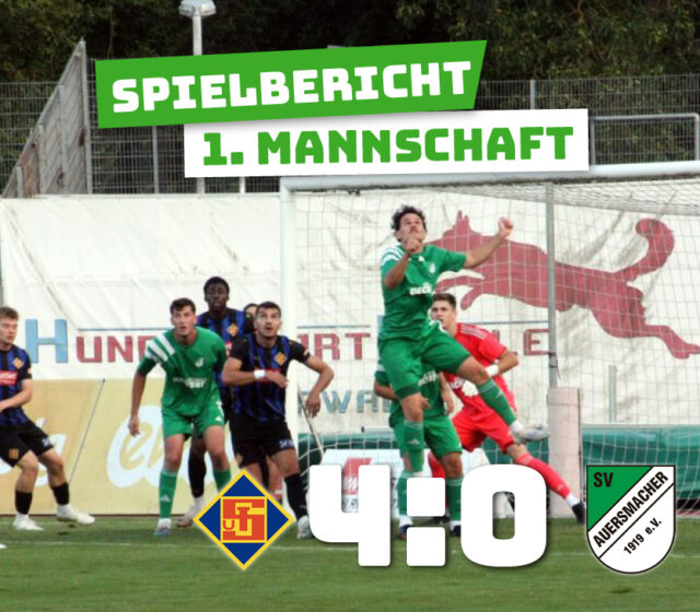 TuS Koblenz – SV Auersmacher 4:0 (1:0)
