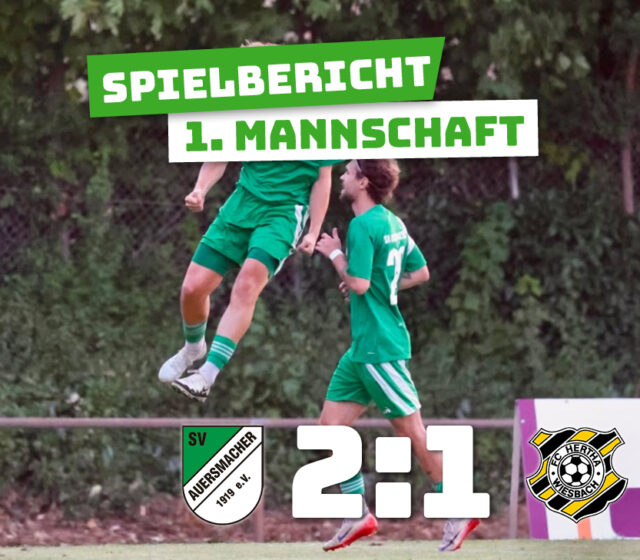 SV Auersmacher – FC Hertha Wiesbach 2:1 (0:0)