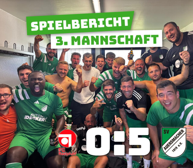 FC Rastpfuhl II – SV Auersmacher Dritt 0:5 (0:1)