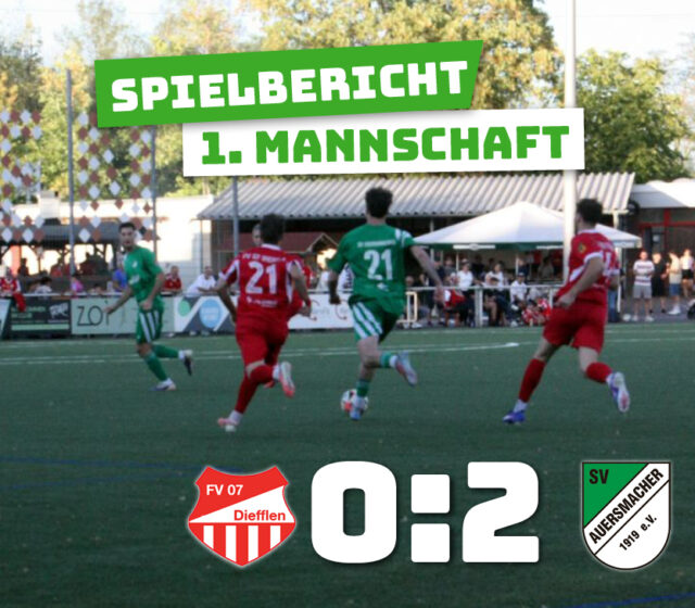 FV Diefflen – SV Auersmacher 0:2 (0:0)